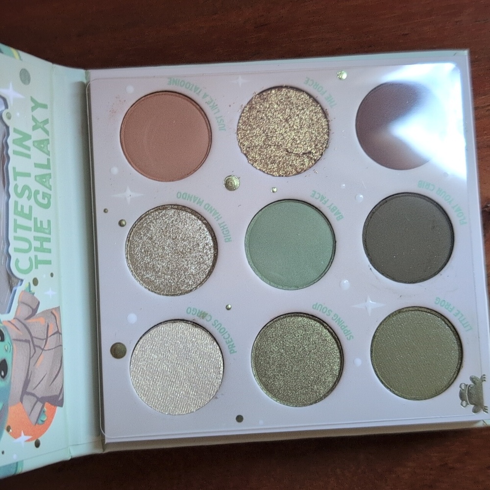 Colour Pop Star Wars Mandalorian Baby Yoda Palette - Picture 2 of 5